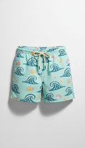 Beach Foam cotton swim trunks